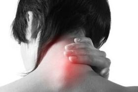 Pain in the place of inflammation