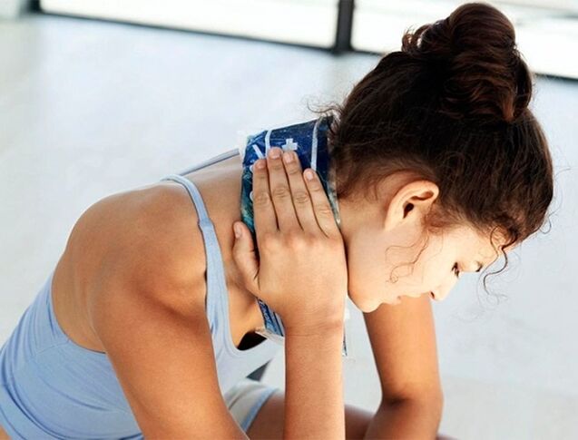 Compress in the neck for osteochondrosis
