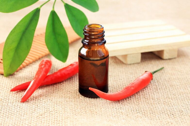 chili pepper tincture for the treatment of cervical osteochondrosis